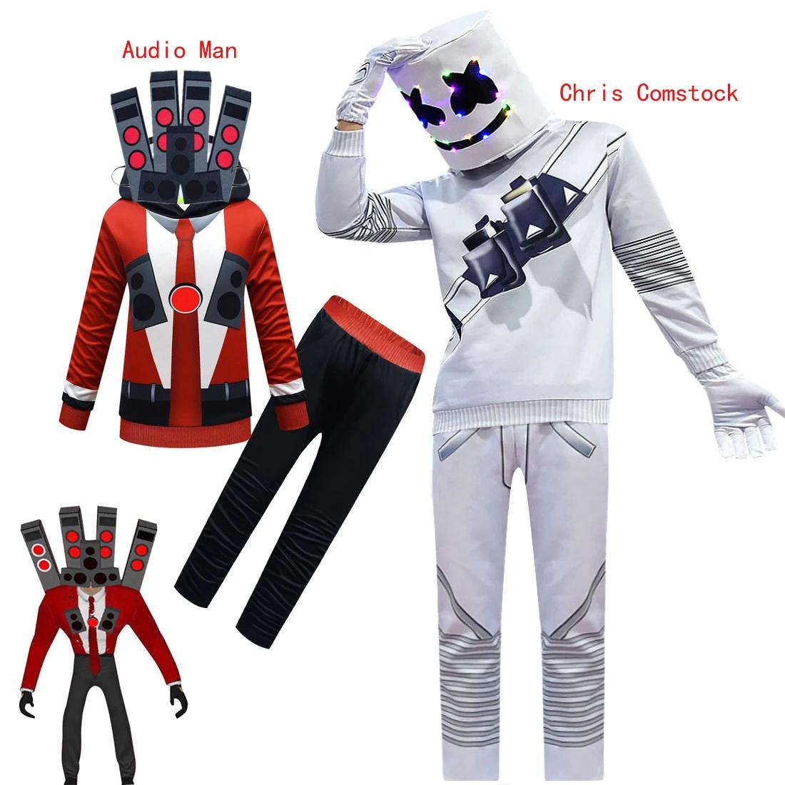  Ƽ Skibidi  ڽƬ  ī޶,  Ŀ, M-Marshmello Cos Ƿ,  ҷ  